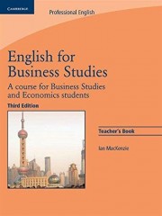 English for Business Studies (3rd Edition) Teacher's Book