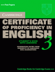 Cambridge Certificate of Proficiency in English 3 Self-Study Pack (Student's Book with answers and Audio CDs (2))