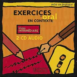 Oral en contexte - interm&eacute;diaire - CD audio (x2) - cliquer pour zoomer