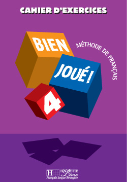 Bien jou&eacute; 4 - Cahier d'exercices - cliquer pour zoomer
