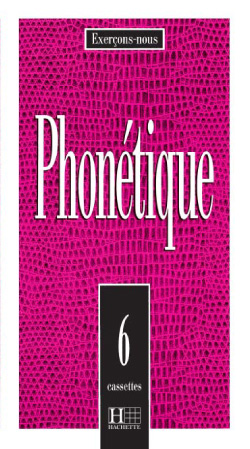350 exercices de phon&eacute;tique - Cassettes audio (6) - cliquer pour zoomer