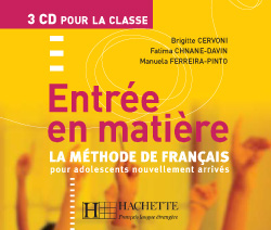 Entr&eacute;e en mati&eacute;re - CD audio classe. - cliquer pour zoomer